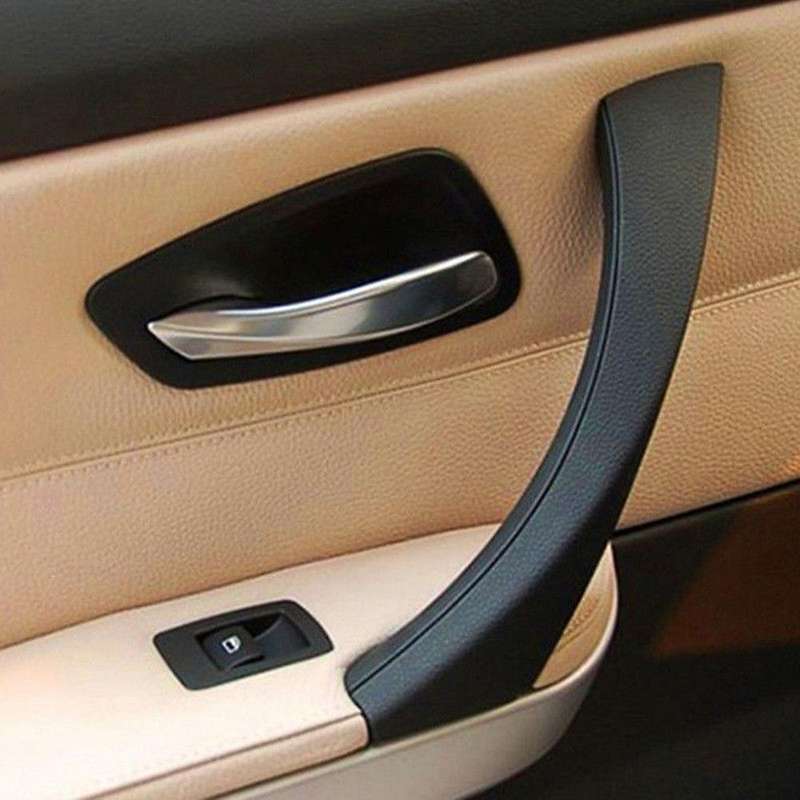 For Bmw E90 3-series Car Sedan Left In Ner Door Panel Handle Black