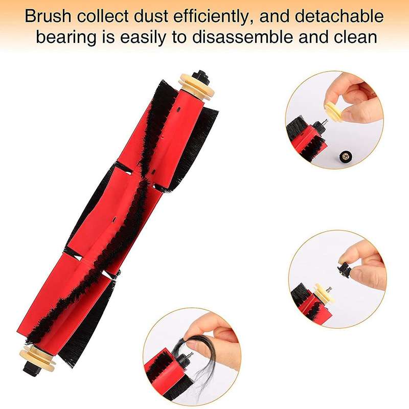 For Xiaomi S5 Max S50, S51, S6 Pure Main Brush & Filter & Side Brush