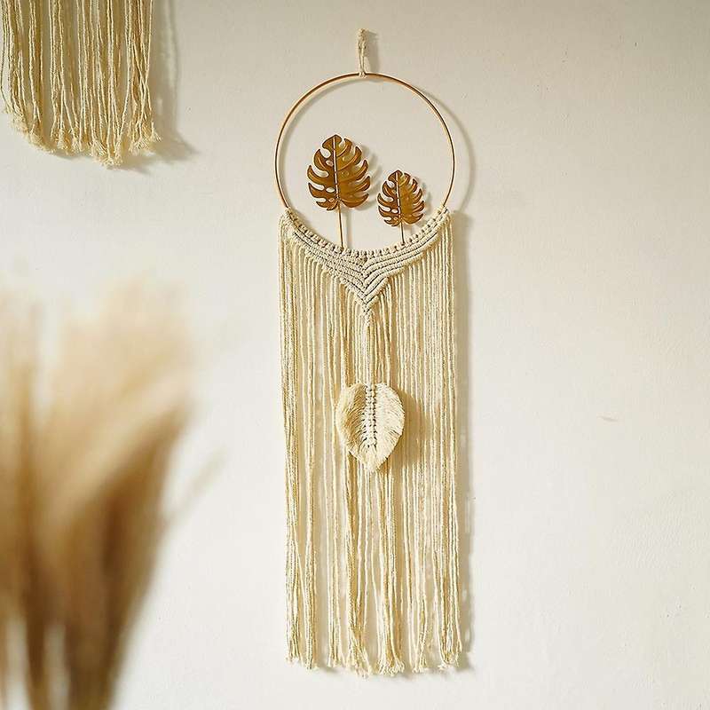 Macrame Dream Catcher,vintage Bohemian Chic Home Ornament Craft Gift