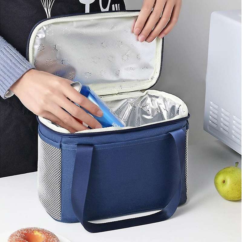 Multifunction Large Capacity Cooler Bag for Women Lunch Box Black
