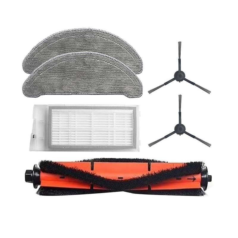 Mop Cloth Rolling Brush Side Brush Hepa Filter for Roidmi Eve Plus