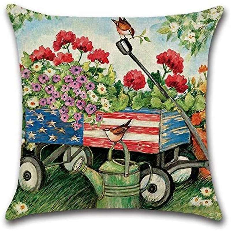 Throw Pillow Square Throw Pillow Covers Cushion Case for Bed, Car