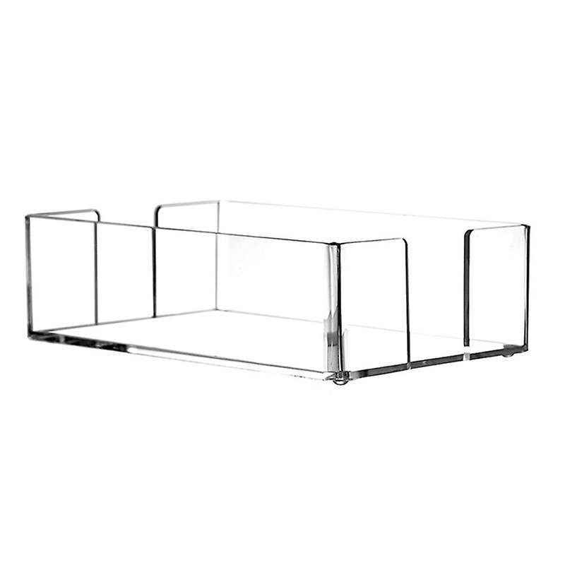 Acrylic Vertical Paper Towel Holder Tabletop Paper Towel Holder