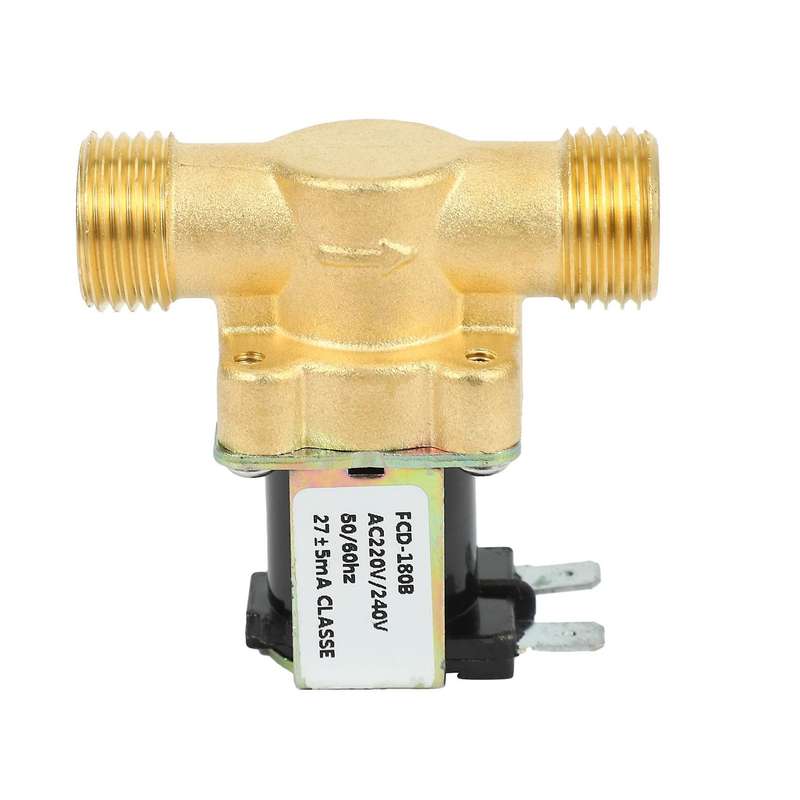 Ac 220v 1/2 Inch Solar Water Heater Solenoid Valve Normally Closed
