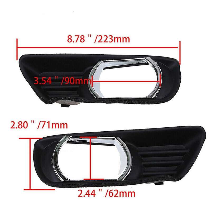 Fog Lamp Frame Bumper Lower Cover for Toyota Camry Xv40 2007-2009