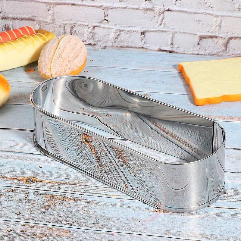 Cake Mold,long Oval Cake Mold Retractable Mousse Cake Baking Ring