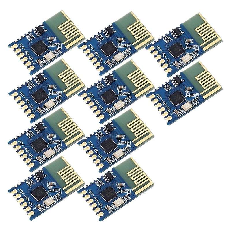 10x Jdy-40 2.4g Wireless Port Transmission Board Transceiver Module
