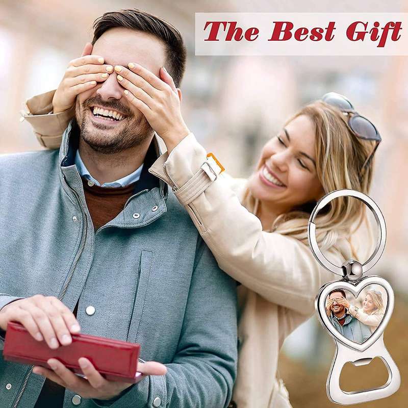 10 Pcs Sublimation Blank Keychain Sublimation Metal Bottle Opener- B