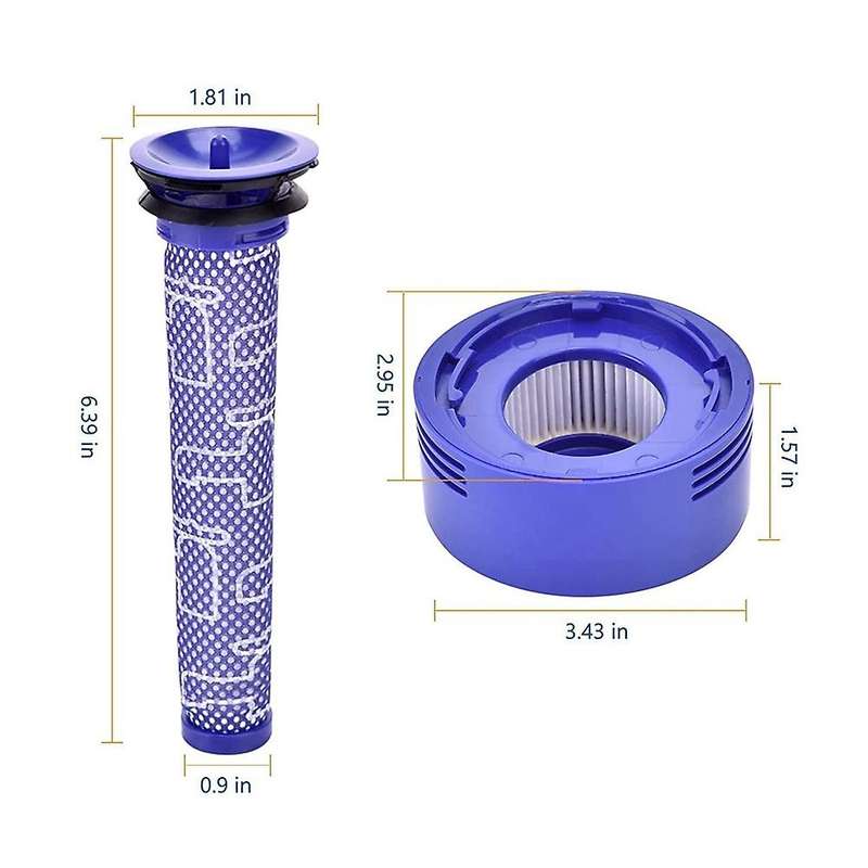 Pre-filters Hepa Post-filters for Dyson V8 and V7 Cordless Vacuum