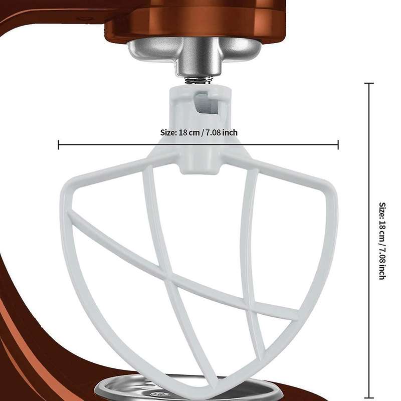 For Kitchenaid Mixer,5.5qt-6qt Flex Edge Beater with Brush