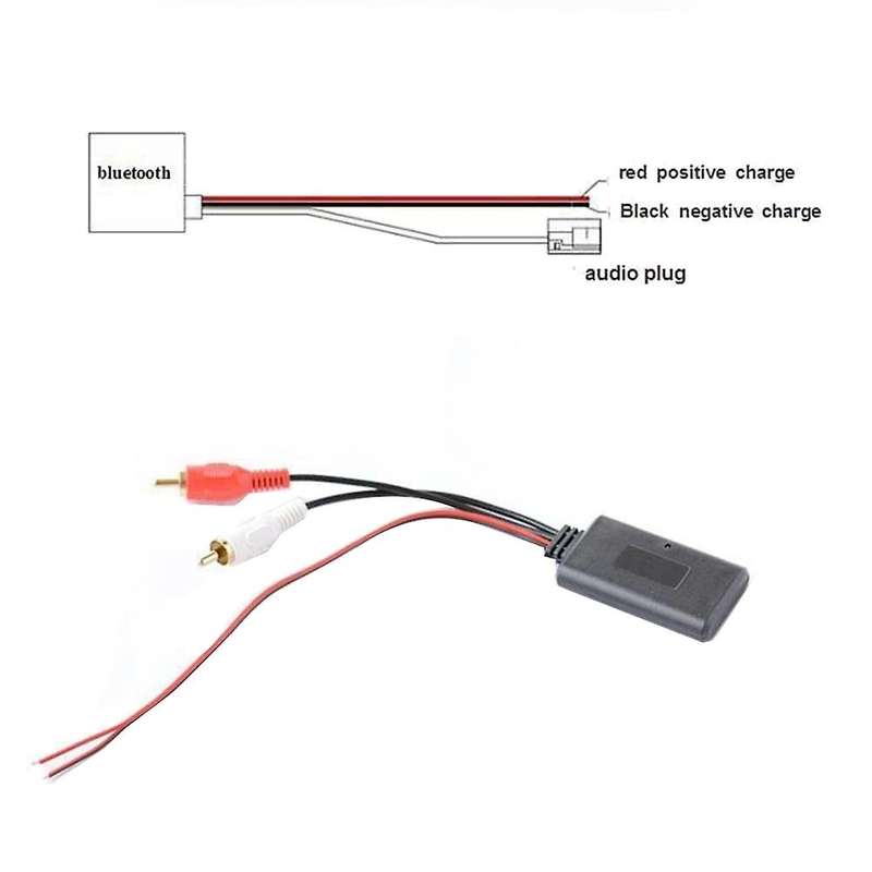 3 Pcs Car Universal Wireless Bluetooth Module Music Adapter Cable