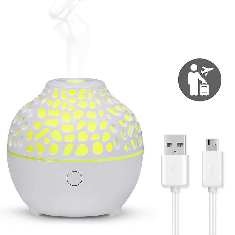 Aromatherapy Diffuser Air Humidifier Oil Diffuser (white)
