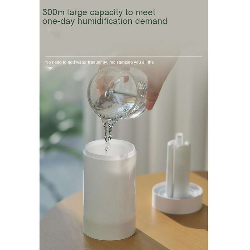 300ml Colorful Car Humidifier Mini Room Humidifier Glare Cup,black