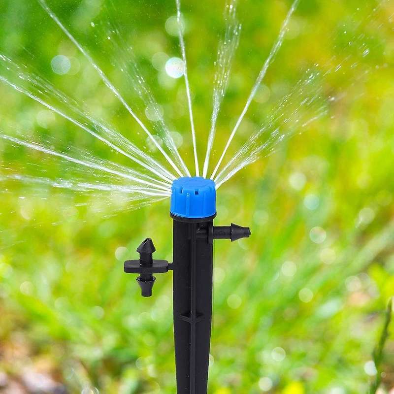 60pc Irrigation Drippers for 4/7mm Tube Water Flow Stakes System