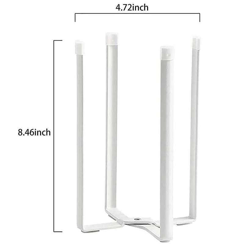 Bottle Drying Rack, Space Saving Plastic Bag Dryer Holder White 1 Pcs