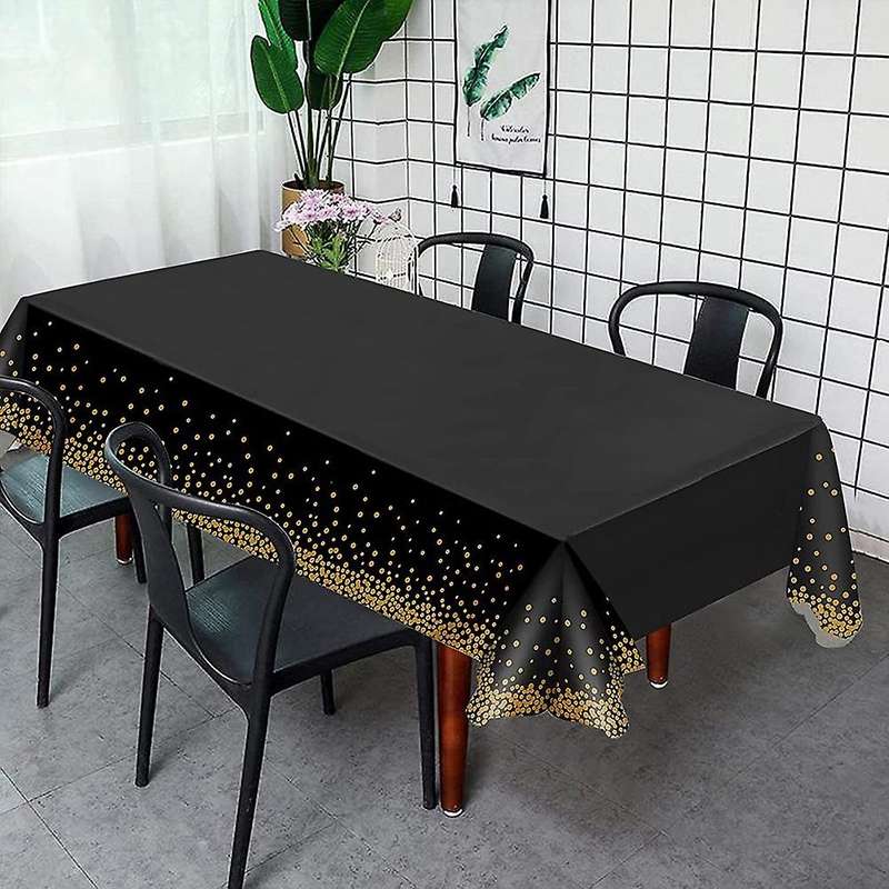 Disposable Plastic Tablecloths,for Tables Parties Christmas Picnic
