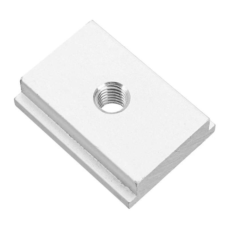 10pcs M6 T-slot Nut T-track Sliding Nut for Woodworking Slot Fastener