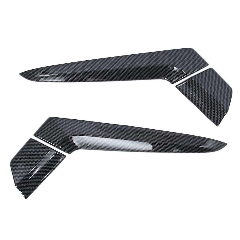 Carbon Fiber Abs Car Rearview Mirror Strip Cover Trim