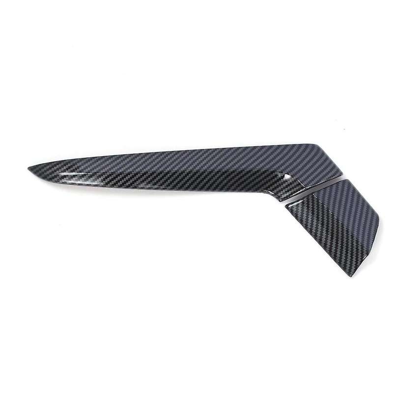Carbon Fiber Abs Car Rearview Mirror Strip Cover Trim