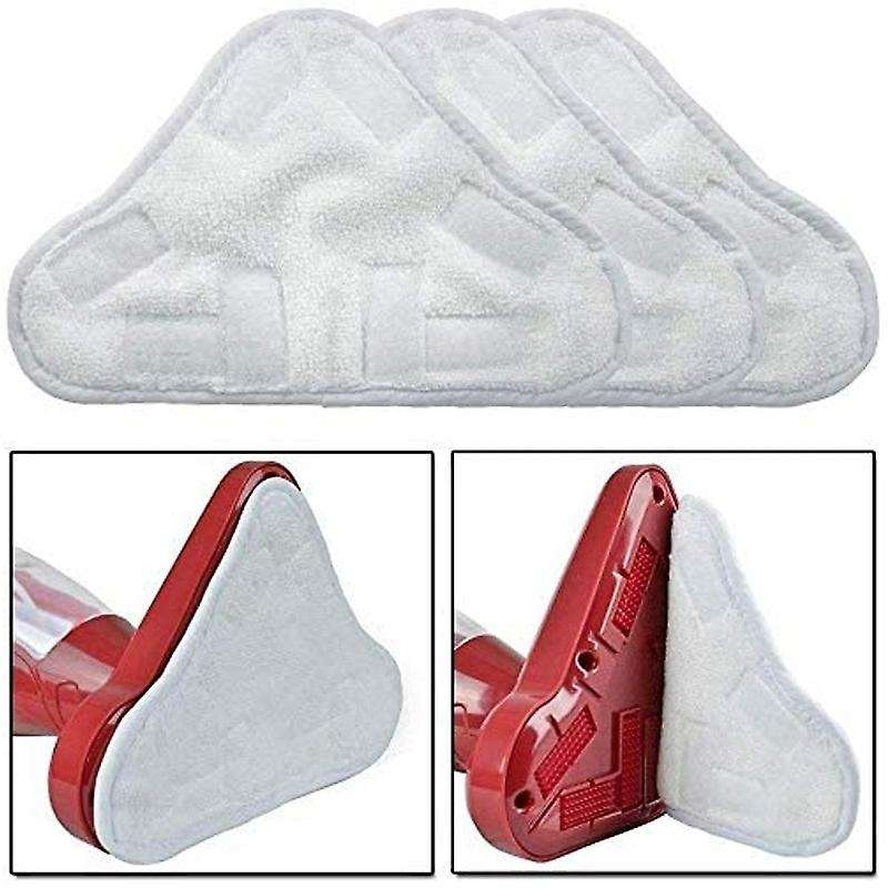 10 Pack Replacement Steam Mop Microfiber Cloth Pad for H2o Mop