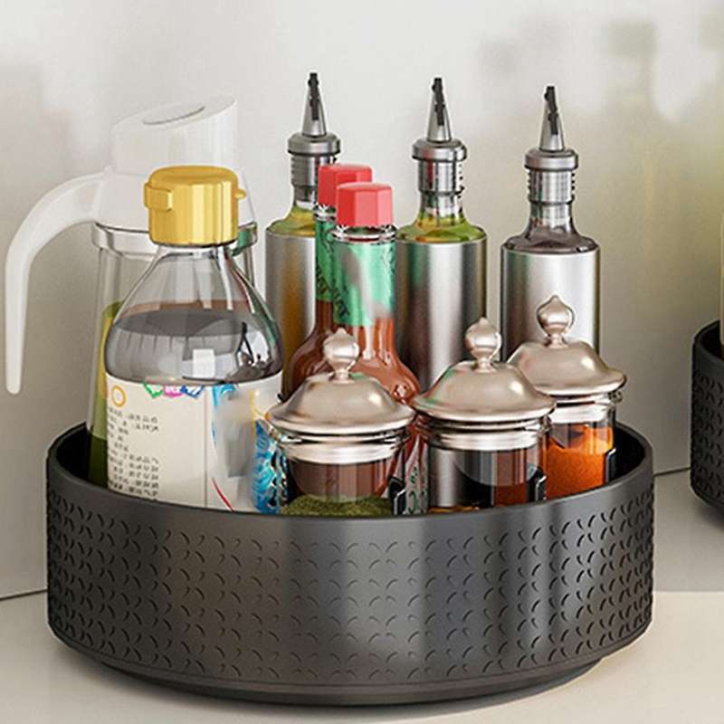 Rotating Spice Rack, Kitchen Storage Rack, Spice Storage Rack(single)