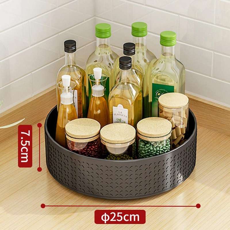 Rotating Spice Rack, Kitchen Storage Rack, Spice Storage Rack(single)