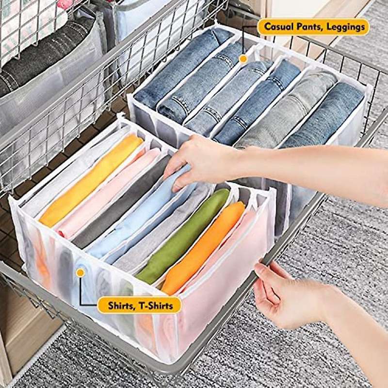 Compartment Storage Box Foldable Suitable for Storing Pants T-shirts