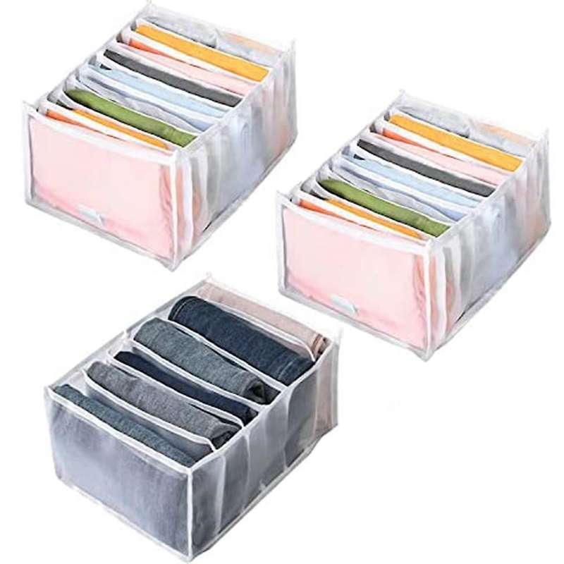 Compartment Storage Box Foldable Suitable for Storing Pants T-shirts