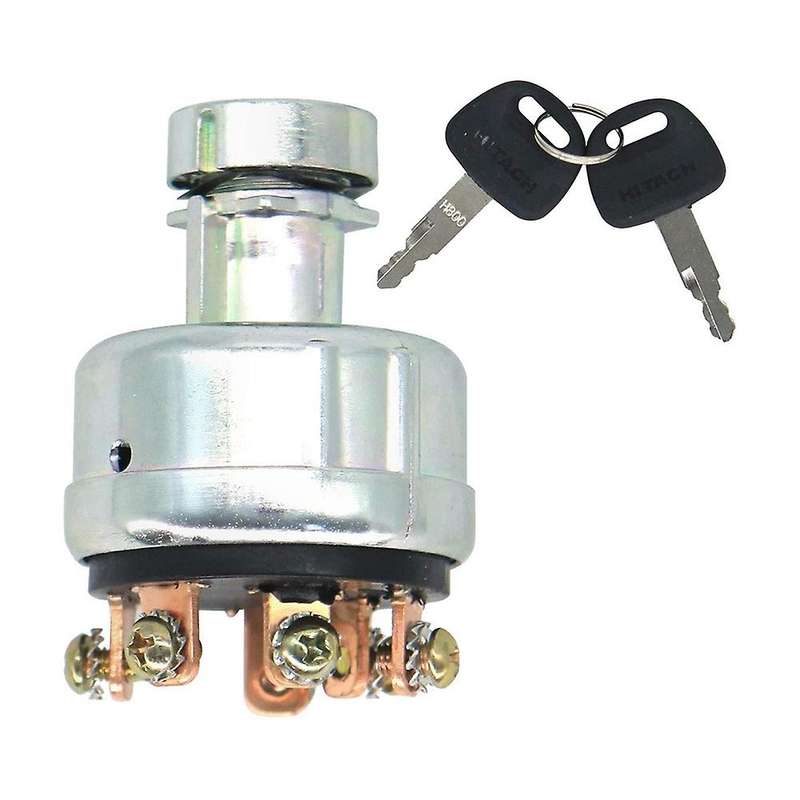 4186743 4186745 Ignition Switch with 2 Keys for Hitachi Ex160wd Ex200