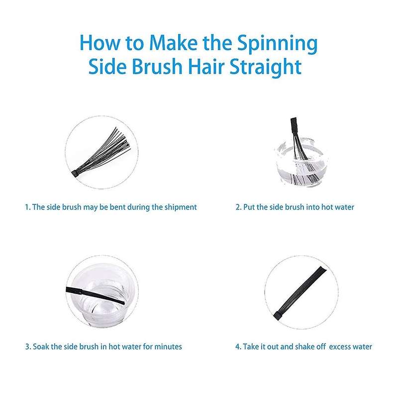 Main Brush Side Brush Filter for Eufy Robovac G10 Hybrid Eufy G30