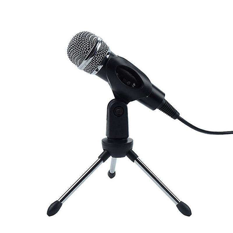 Condenser Microphone with Tripod 3.5mm Jack for Karaoke Singing Party