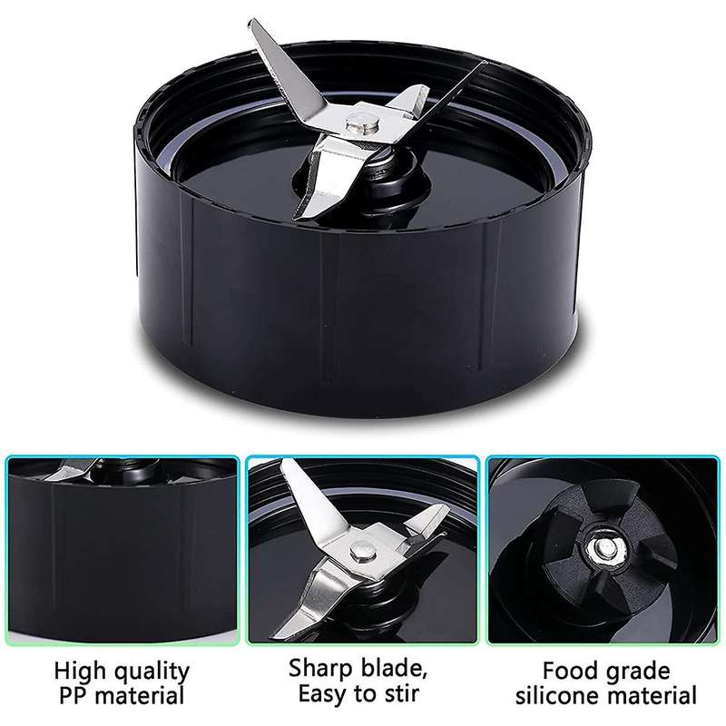 7pcs Cross Blades Compatible with Magic 250w Mb1001 Series Blenders