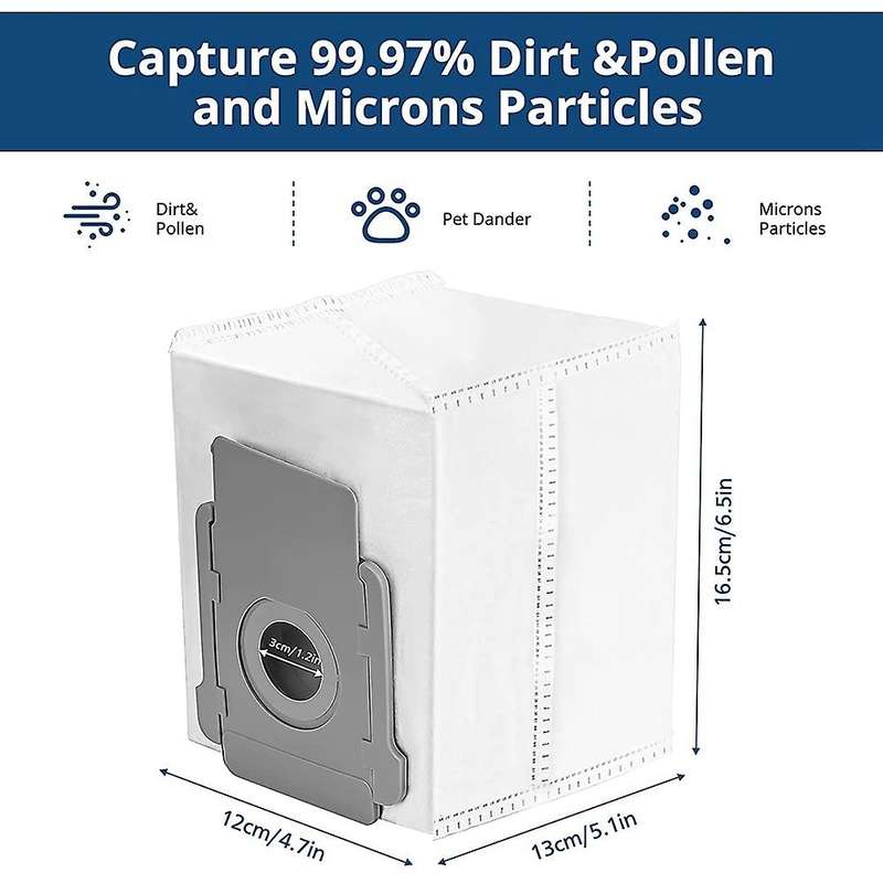 For Irobot Roomba I & S &j Series I7 I3 Automatic Dirt Disposal Bags