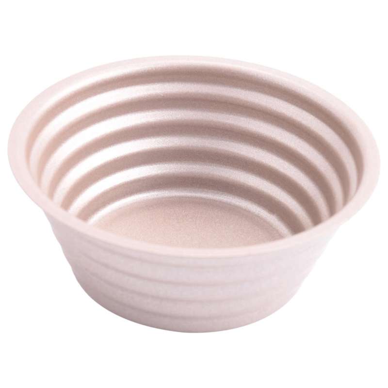 6pcs Tiny Pie Tarts Molds Carbon Steel Pudding Cups Round