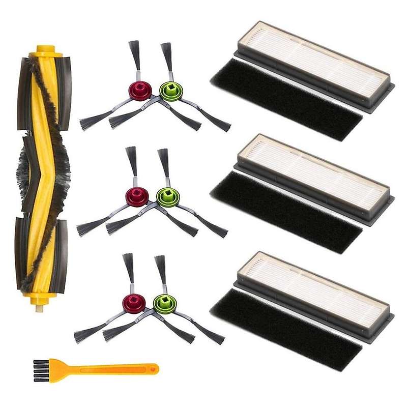 Roller Side Brush Sponge Filter for Deebot Ozmo 950 Vacuum Cleaner