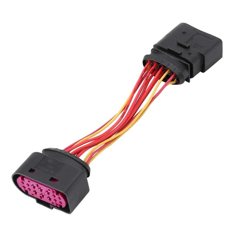 Car Hid Xenon Headlight 10 to 14 Pin Connector Adapter