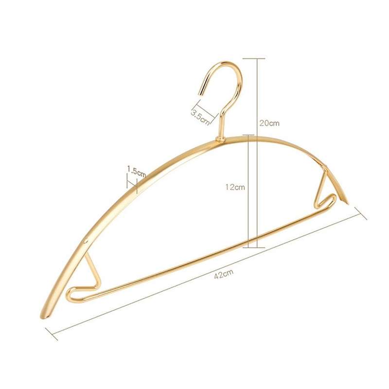 5pcs Clothes Hanger Anti Slip Seamless Drying Rack Wardrobe Storage