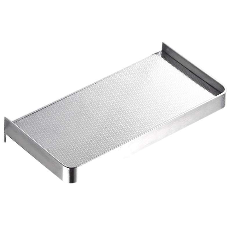 Bathroom Shelf Phone Storage Rack Shelves(silver)