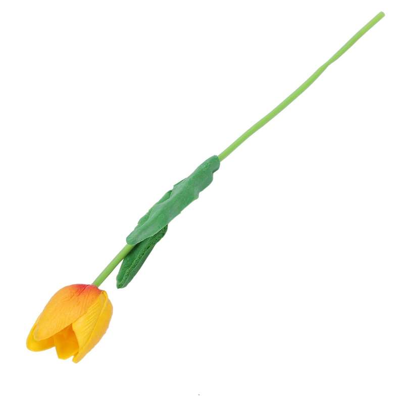 10pcs Tulip Flower Latex Real Touch (orange Tulip)