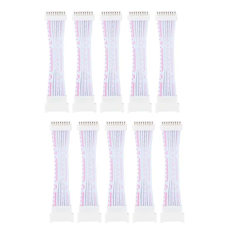 10pcs 18pin Signal Cable 2x9 Pins Data Cable Phb Male to Female