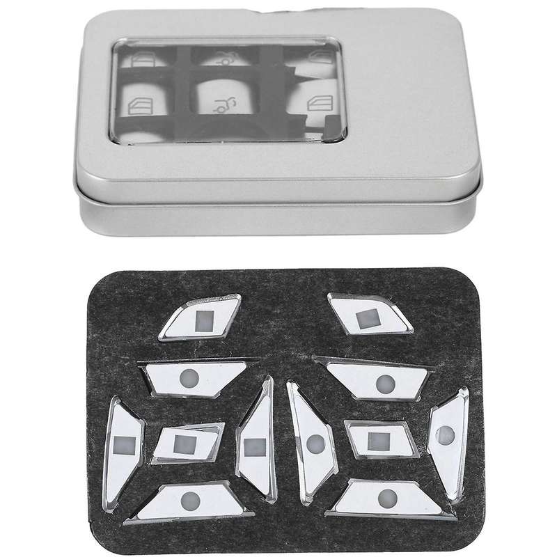 Car Window Glass Lift Button Sticker for Mercedes Benz