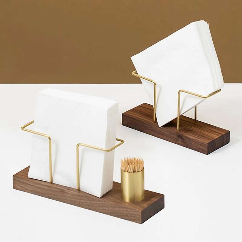 Tissue Holder Home Napkin Container for Hotel Restaurant Kitchen -c
