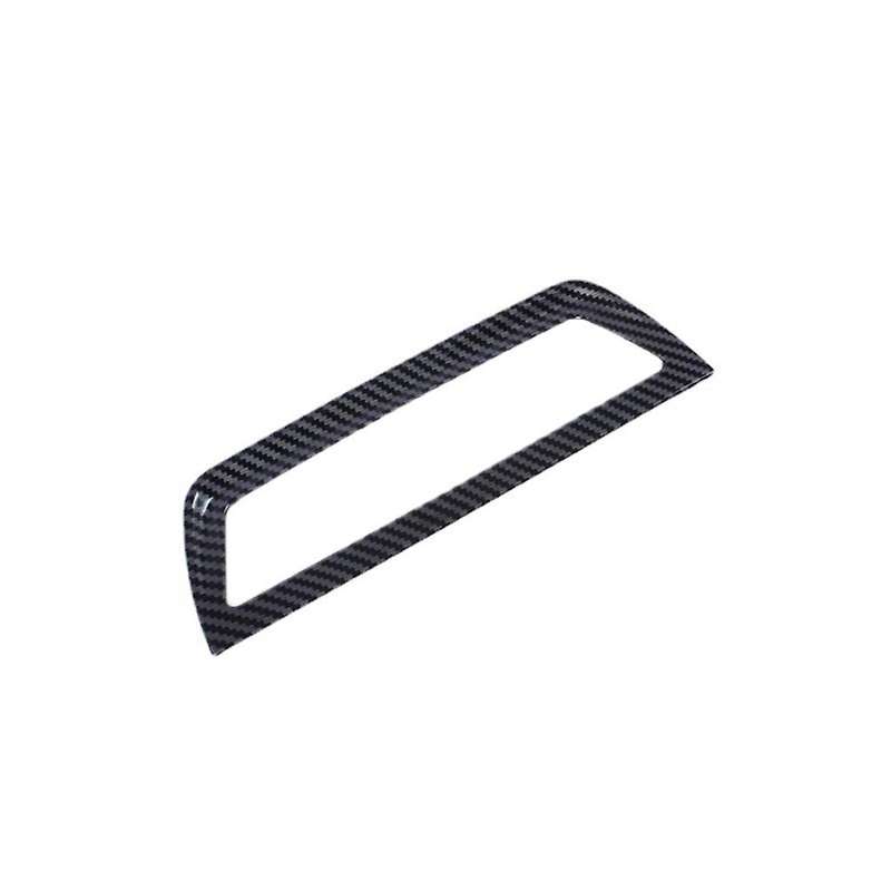 Car Display Panel Frame Back Screen Carbon Fiber Pattern