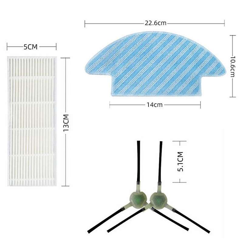 Replacement Hepa Filter Edge Brush for Okp Life K2 K3 K4 Lefant M210