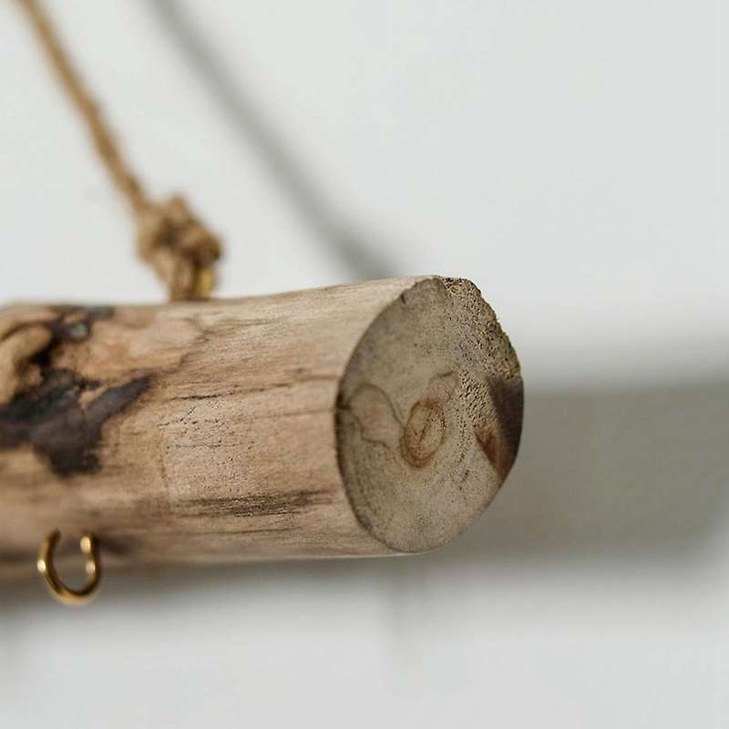 3pcs Vintage Driftwood Storage Hanging Rack Key Jewelry Door Hook