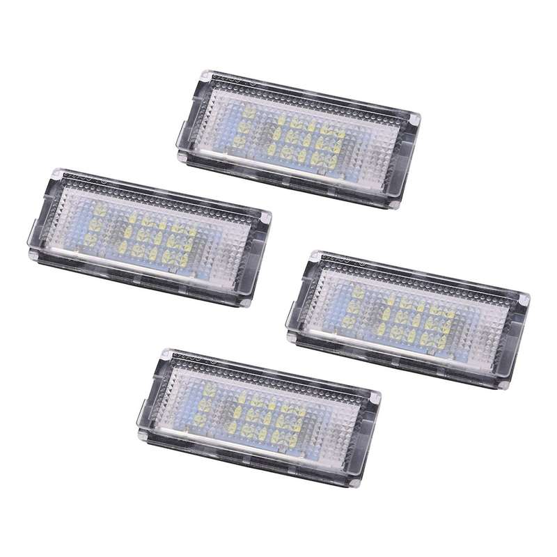 2 Pcs 18 Led 3528smd White License Plate Light for Bmw E46