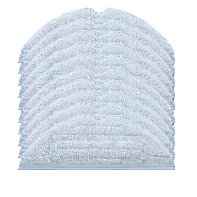 10 Pack Mop Pads for Roborock T7s T7s Plus S7 Reusable Floor Cloth
