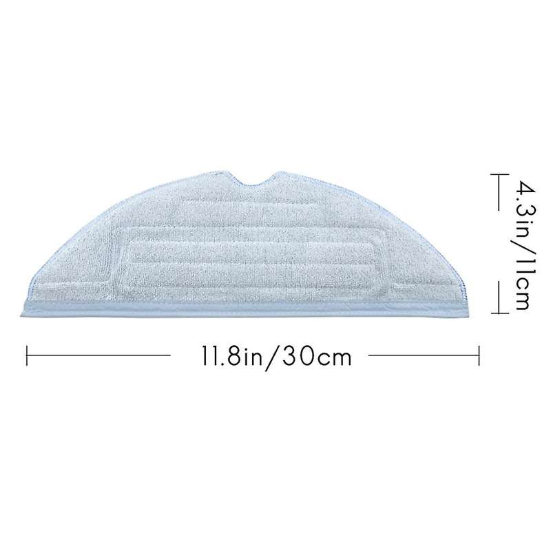 10 Pack Mop Pads for Roborock T7s T7s Plus S7 Reusable Floor Cloth