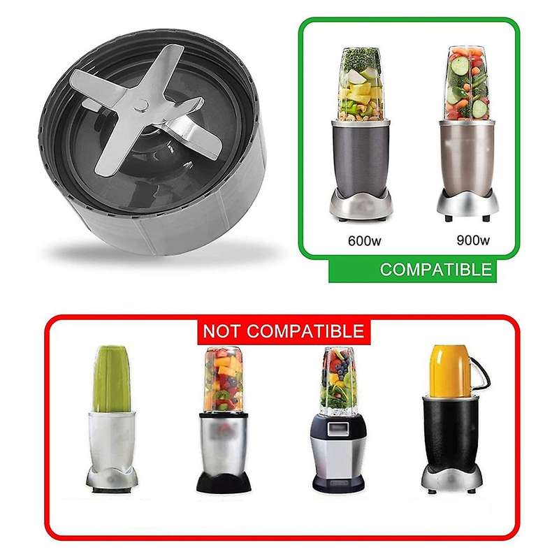 Blade Part for Nutribullet Pro 900w Blender - Include 6 Fins Blade