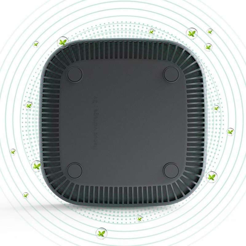 Creative Air Purifier Intelligent Ashtray for Living Room Home Blue
